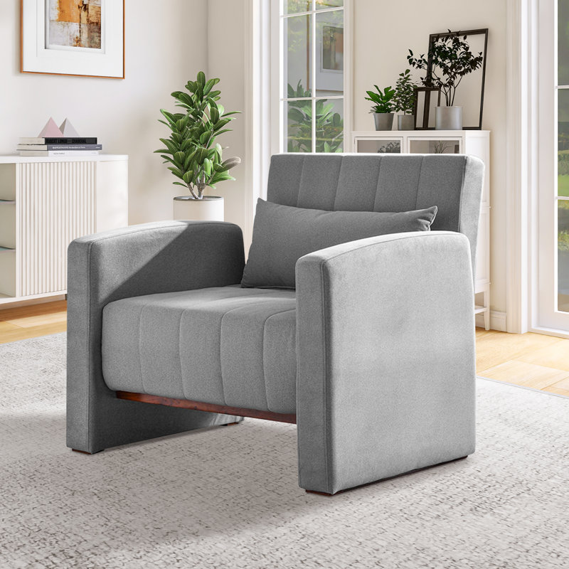3-in-1 Convertible Adjustable Sleeper Chair Bed