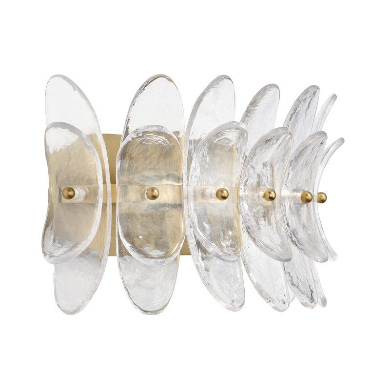 Coronet Wall Sconce, Clear