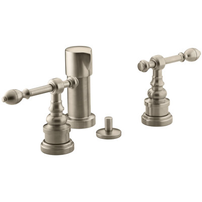 Iv Georges Brass Vertical Spray Bidet Faucet with Lever Handles