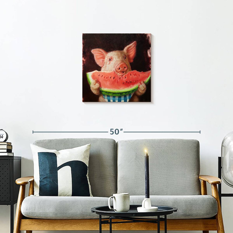 Cochon, H 20 po x l 20 po