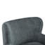 Fauteuil d'appoint incurvé rembourré à oreilles-470816173
