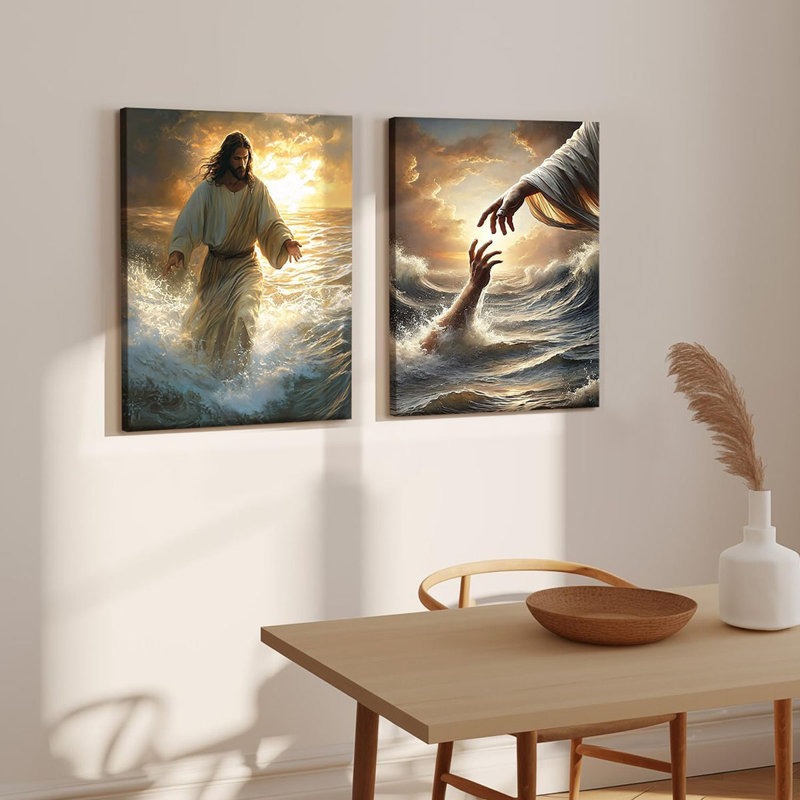2 Piece Wrapped Canvas Print