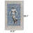 Aethelred Blue Ornate Statue Classic Area Rug