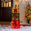 Boîte-cadeau de Noël empilée de 40 po avec 120 lumières DEL blanc chaud