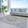Machine Washable Indoor/Outdoor Claudian ACN1238 Olive Rug