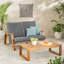 LOVESEAT+COFFEE TABLE