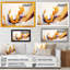 «White and Gold Fusion I», peinture sur toile-1722134502-1722134501