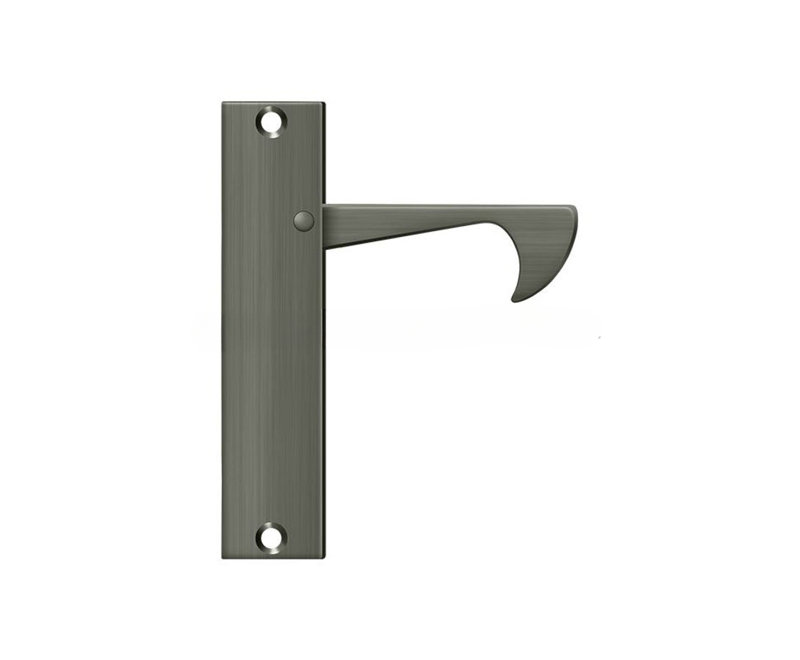 935B861805FA4F9C9866F732E8D0938C Edge Pulls-Thin, 4-1/4" x 1" in Antique Nickel, Antique Nickel