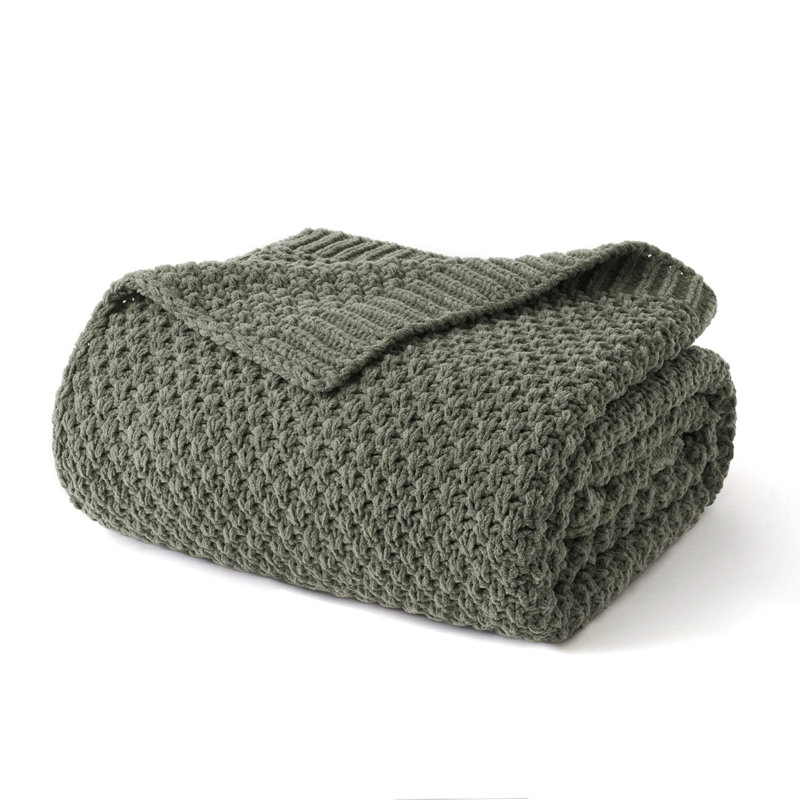 Jeté Chunky, L 60 po x l 50 po, Thym séché