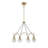 Jalenn 8 - Light Wagon Wheel Chandelier