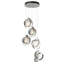 Luminaire suspendu géométrique à 5 lumières Riza-88501506-88501497
