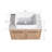 29.54'' Single Bathroom Vanity with Ceramic Top