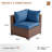 2-Person Outdoor Seating Group With Cushions-80495009