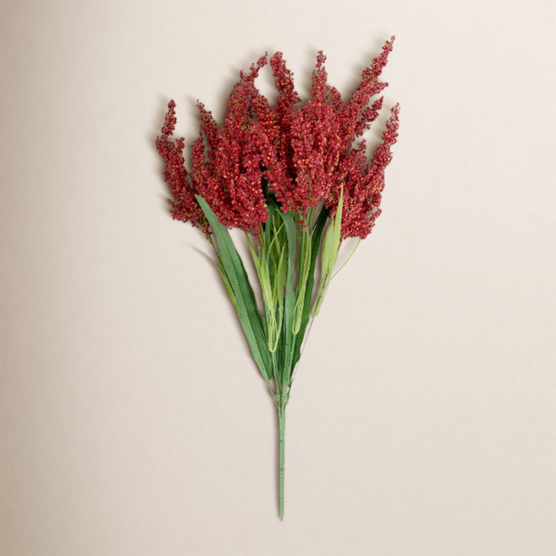 Monet Faux Floral Arrangement, Red