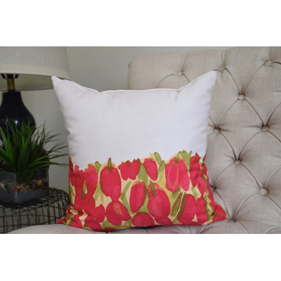 Housse et insert de coussin carré Sunset Tulip