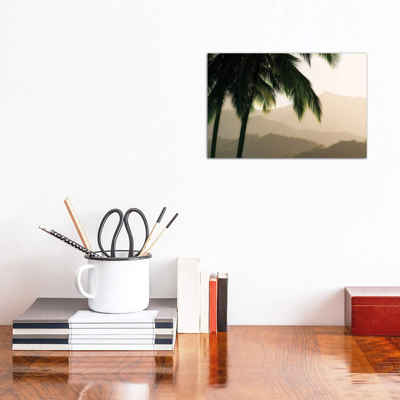 Palm Hills by Dennis Frates - Wrapped Canvas Print, 20.32cm H x 30.48cm W x 1.91cm D