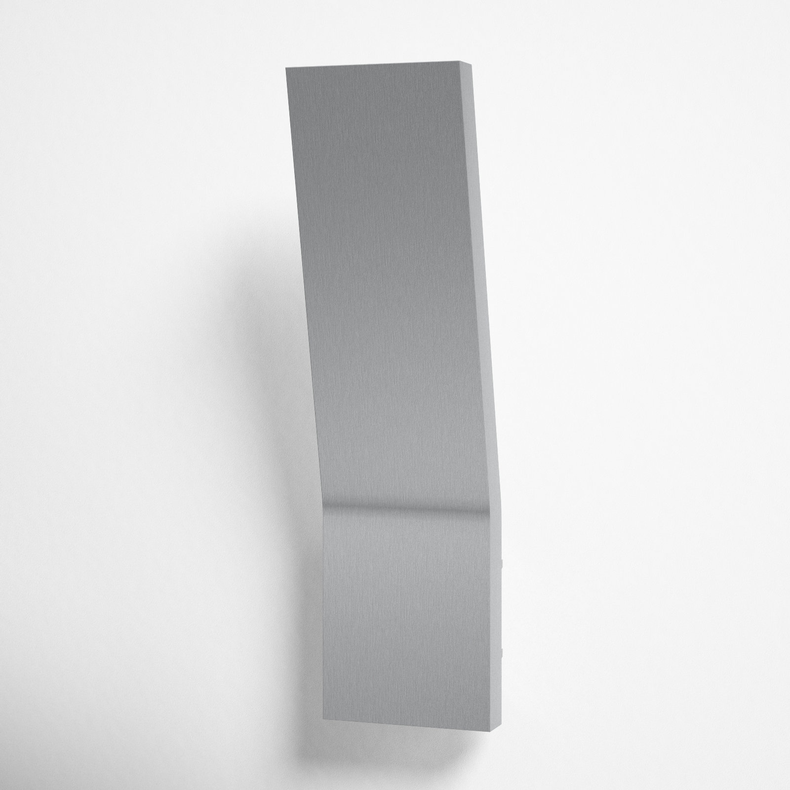 Ogden Single Light Dimmable LED Armed Sconce, White, 11" H x 3" W x 3" D