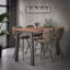 Disalvo Acacia Rectangular Wood Top Dining Table