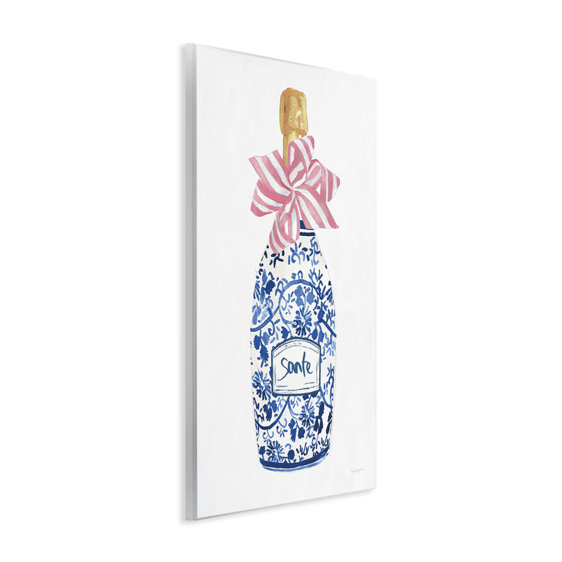 Plaque rose et bleue champagne, par Mercedes Lopez Charro, H 15 po x l 10 po