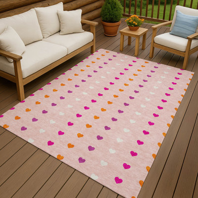 Tapis intérieur / extérieur lavable à la machine pour enfants Chantille ACN2510