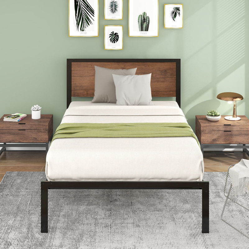 Kamila Metal Bed, Single (3')