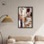 Décoration abstraite abstraite Harmony I Shadowbox Print par Art Remedy, cadre noir, 24 x 36-152605944-152605945