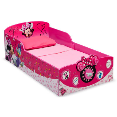 Disney Minnie Mouse Interactive Wood Toddler Bed by Delta Children