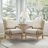 Donohue Elegant Nailhead Trim Armchair-2132005611-2125146237