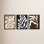Erminia "Retro Matisse Botanical" 3-Piece Set