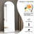 Premium Aluminum Alloy Arched Wall Mirror For Bathroom, Bedroom, And Clothing Store, With Upgraded Quality And Easy Assembly.-691553272