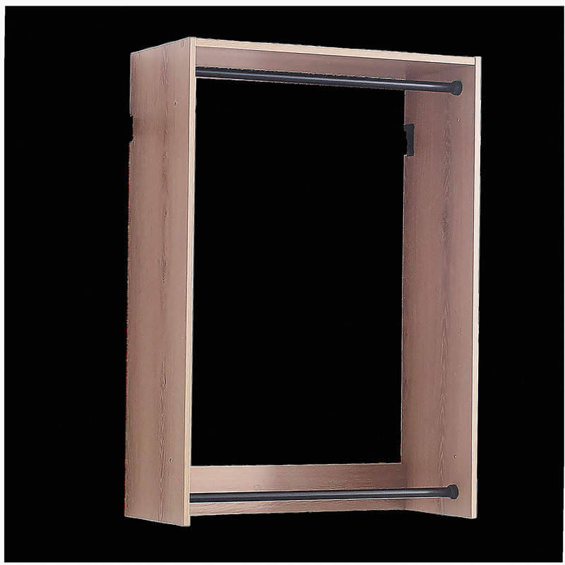 Système de placard en bois Devi, Chêne