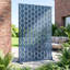 Metal Privacy Screen Fence Panel Square Pattern-897369914-897369904