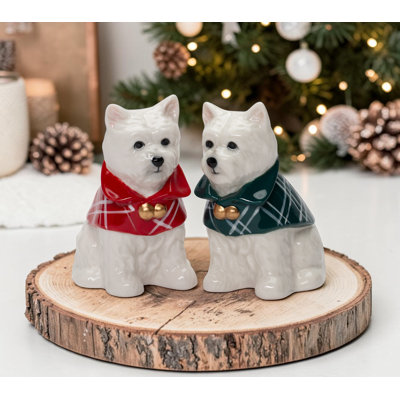 Noël Westie sel et poivre