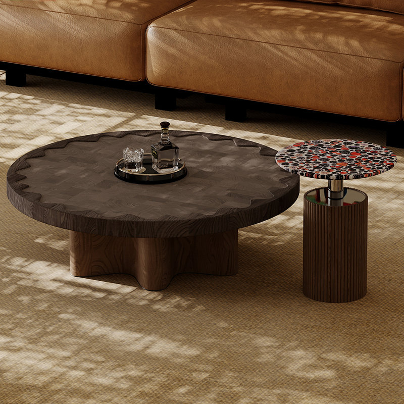 Middle ancient style round tea table.