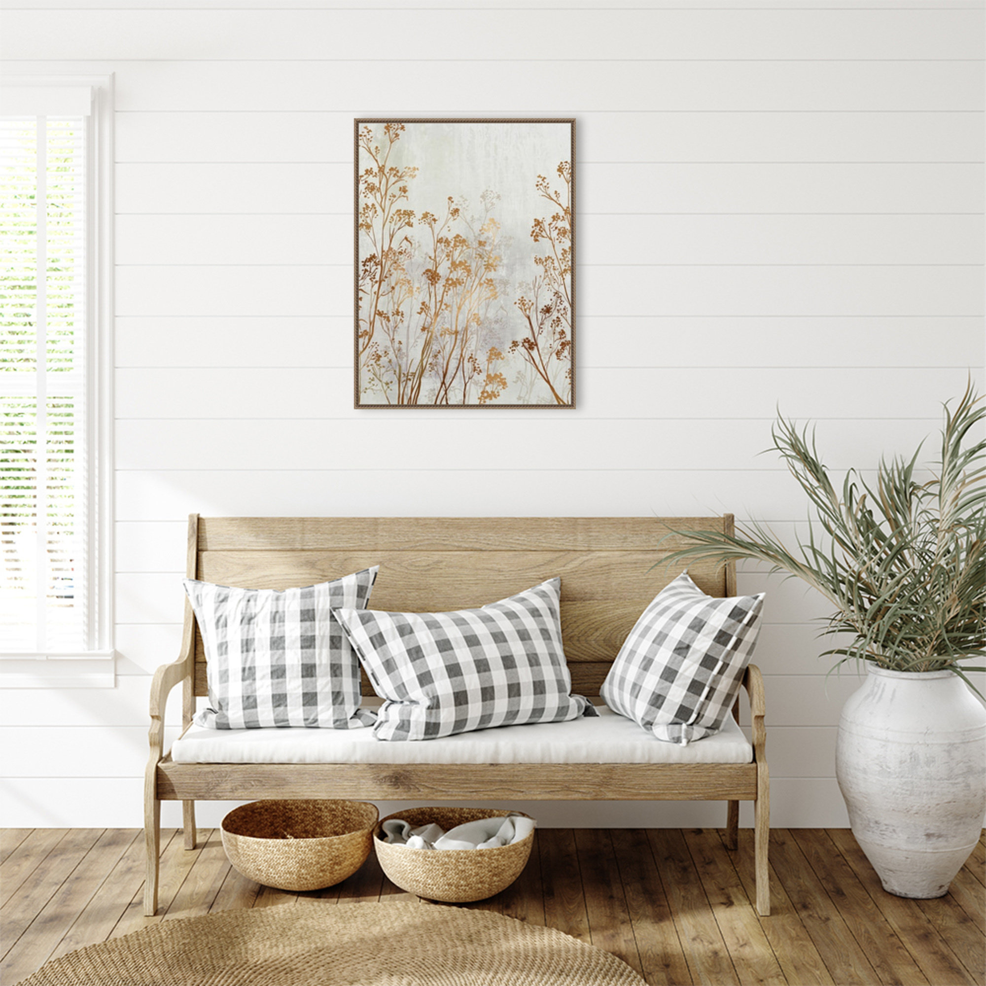 Red Barrel Studio® Botanical Bliss I Framed On Canvas by Asia Jensen ...