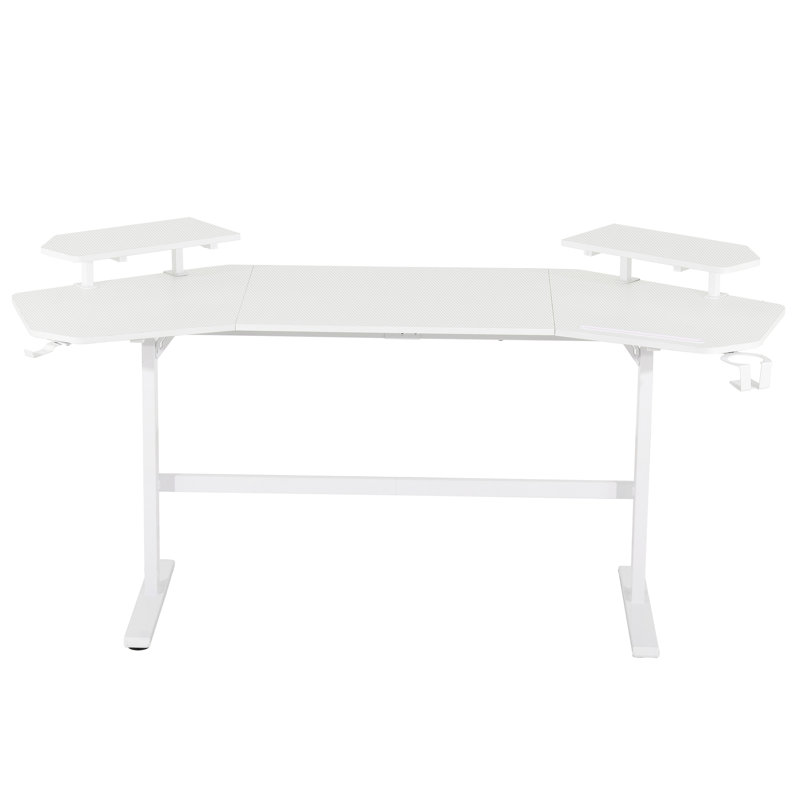 Bureau de jeu Techni Sport, H 35 po x l 70,5 po x P 29 po, Blanc