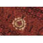 Tapis oriental rouge en laine noué à la main 8 pi 3 po x 11 pi 7 po Holdrege
