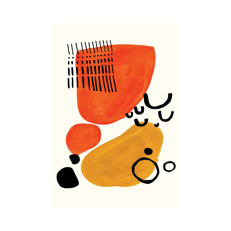 Mid Century Home by EnShape - Wrapped Canvas Print, 20.32 cm H x 30.48 cm W