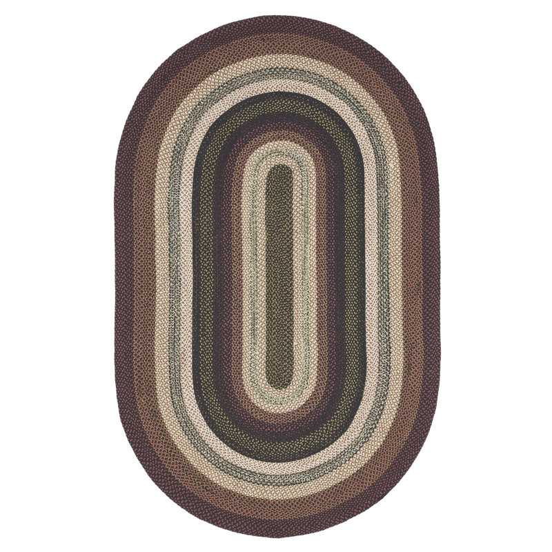 Amae Geometric Indoor Rug, Oval 5' x 8'