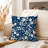 Botanical Blue Flowers Floral Pattern XII-107076776