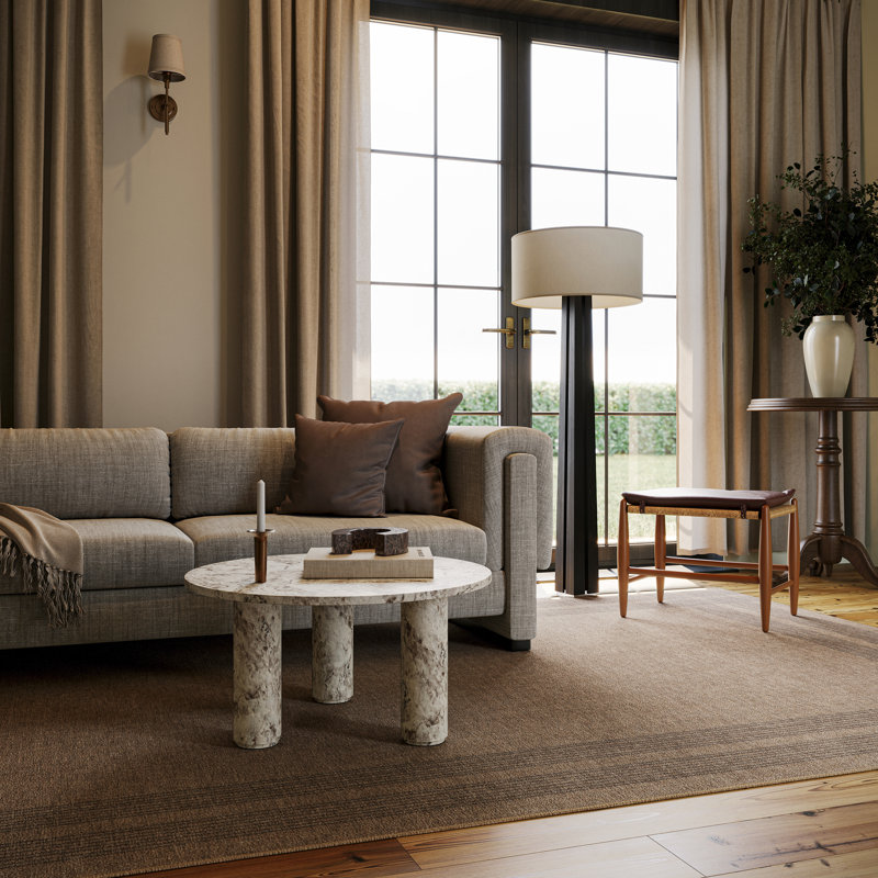 Nate Berkus Bedford Soft Plaid Washable Area Rug, Rectangle 5' x 8'
