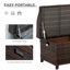 Banc de rangement imperméable en métal-1665312142-1665312136