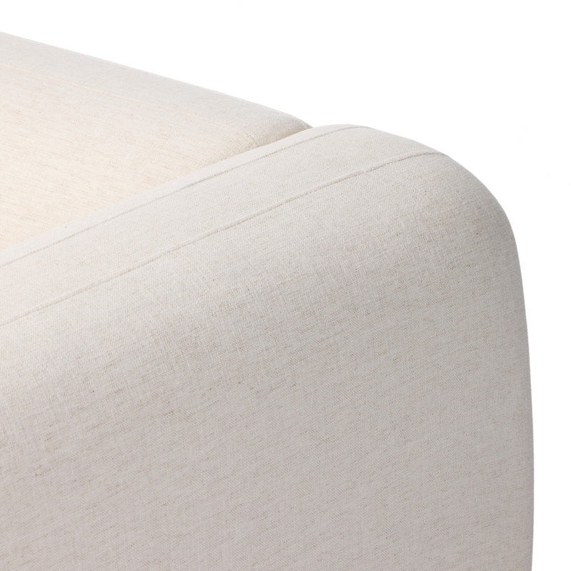 Nara Swivel Armchair, Crypton Nomad Snow