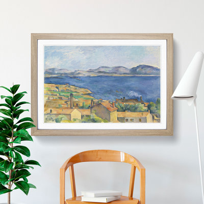 The Bay of Marseille by Paul Cezanne - Picture Frame Painting