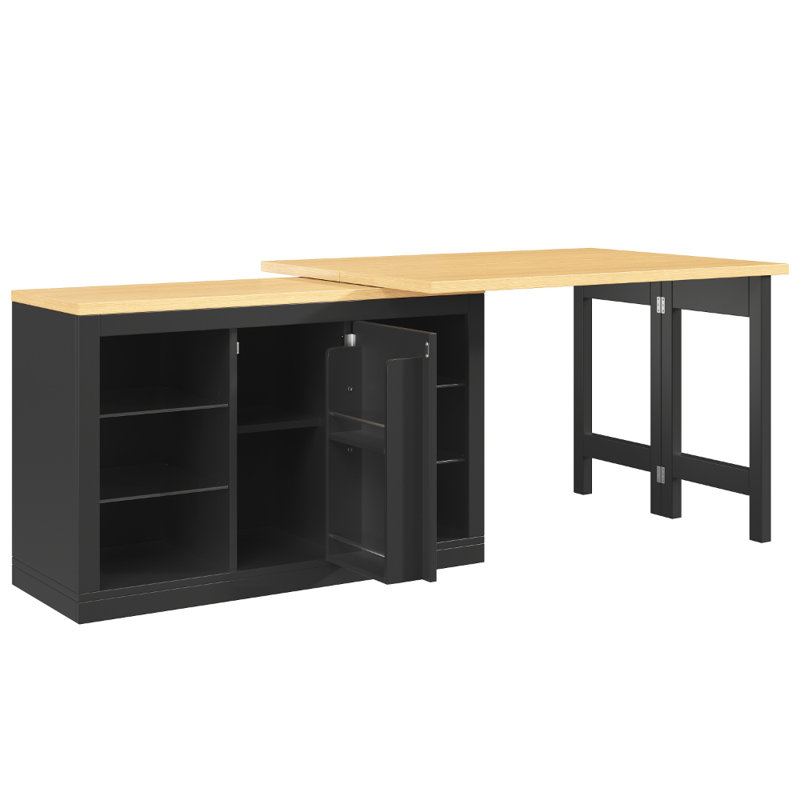 Kitchen Island, Black