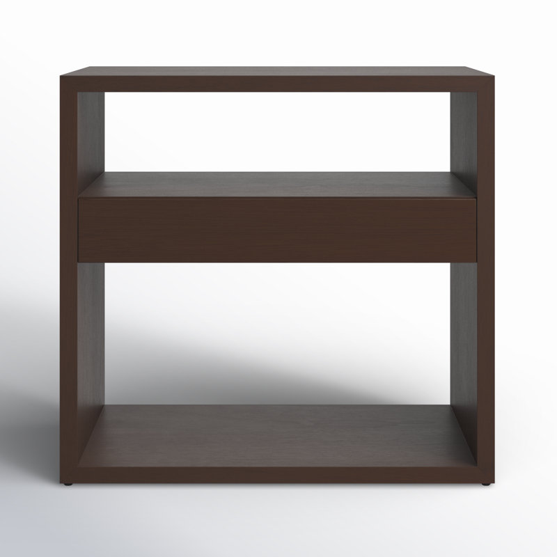 32" Console Table, Dark Oak