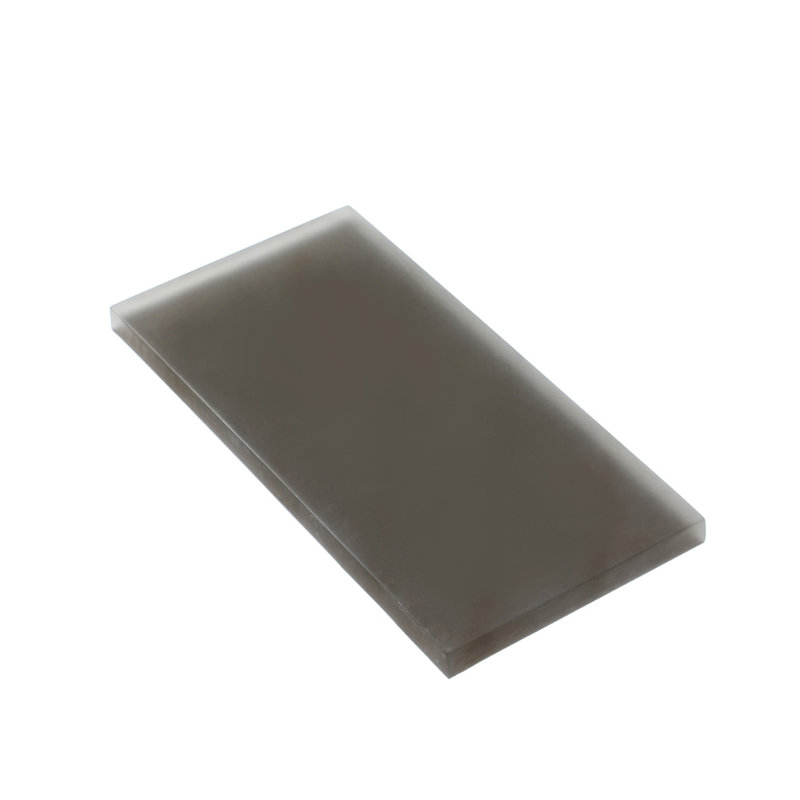 3"X 6" Matte Finished Glass Subway Tile, Ash Gray