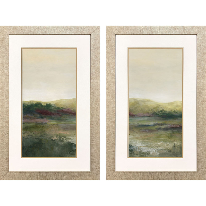 «Lush Landscape», art encadré