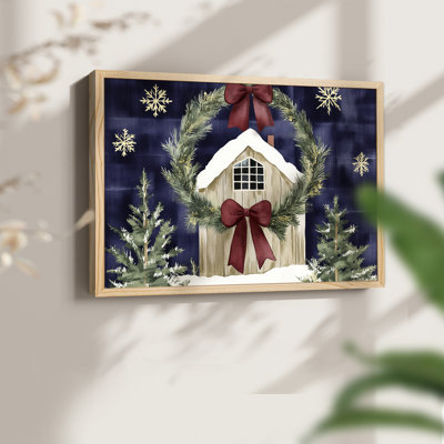 Chirstmas Art-DCCLXIX -Framed Print - Restickable
