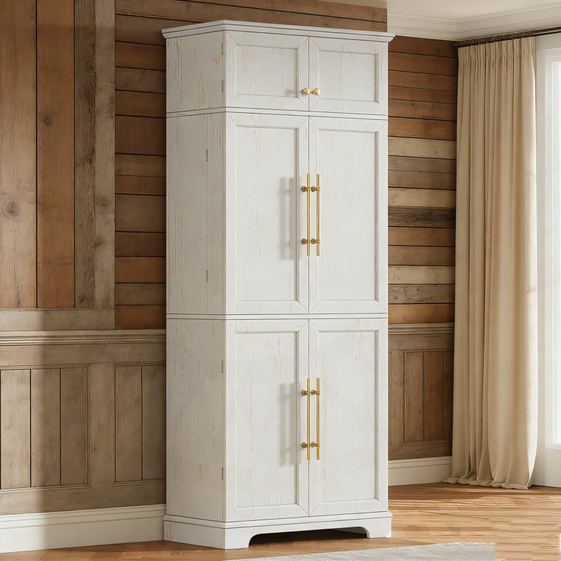 Garde-manger Farmhouse avec 8 tablettes de porte